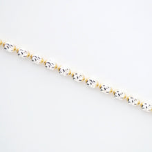 Laden Sie das Bild in den Galerie-Viewer, Armband - GLITZERKETTE - 925 Silber/ vergoldet