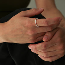 Laden Sie das Bild in den Galerie-Viewer, Ring - KUGELRING, filigraner Perldrahtring, 925 Silber/ vergoldet