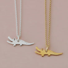 Laden Sie das Bild in den Galerie-Viewer, Kinderkette KLEINES KROKODIL