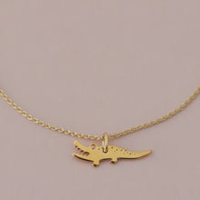 Laden Sie das Bild in den Galerie-Viewer, Kinderkette KLEINES KROKODIL