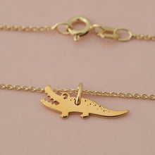 Laden Sie das Bild in den Galerie-Viewer, Kinderkette KLEINES KROKODIL