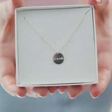 Laden Sie das Bild in den Galerie-Viewer, Personalisierte GRAVURKETTE - DATUM - 925 Silber/ vergoldet, personalisierter Schmuck,