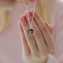 Laden Sie das Bild in den Galerie-Viewer, Personalisierte GRAVURKETTE - DATUM - 925 Silber/ vergoldet, personalisierter Schmuck,