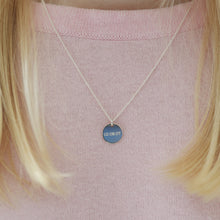 Laden Sie das Bild in den Galerie-Viewer, Personalisierte GRAVURKETTE - DATUM - 925 Silber/ vergoldet, personalisierter Schmuck,