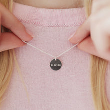Laden Sie das Bild in den Galerie-Viewer, Personalisierte GRAVURKETTE - DATUM - 925 Silber/ vergoldet, personalisierter Schmuck,
