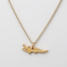 Laden Sie das Bild in den Galerie-Viewer, Kinderkette KLEINES KROKODIL