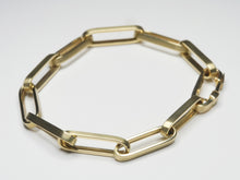 Laden Sie das Bild in den Galerie-Viewer, KABELARMBAND - aus 585 GOLD, seidenmatte Oberfläche