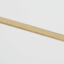 Laden Sie das Bild in den Galerie-Viewer, Armband - SCHLANGENARMBAND - 925 Silber 18k vergoldet