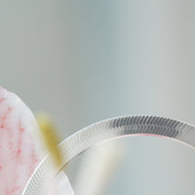 Laden Sie das Bild in den Galerie-Viewer, Kette - SCHLANGENKETTE, 925 Silber, elegante Fischgrätkette