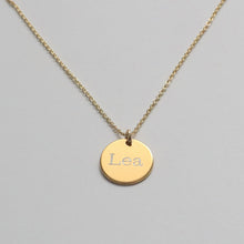 Laden Sie das Bild in den Galerie-Viewer, Personalisierte GRAVURKETTE - NAMEN - 925 Silber/ vergoldet, personalisierter Schmuck,