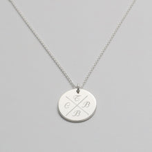 Laden Sie das Bild in den Galerie-Viewer, Personalisierte GRAVURKETTE - FAMILY - 925 Silber/ vergoldet, Familenkette, personalisierter Schmuck, Initialen