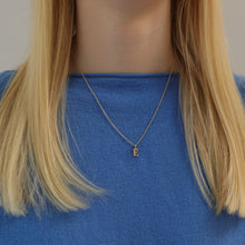 Laden Sie das Bild in den Galerie-Viewer, Halskette - BUCHSTABE, 925 Silber/ Initiale