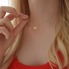Laden Sie das Bild in den Galerie-Viewer, Halskette - KLEINER FUCHS, 925 Silber vergoldet