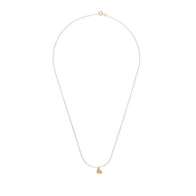 Laden Sie das Bild in den Galerie-Viewer, Halskette - KLEINES HERZ, filigrane Kette mit Herz Anhänger, 925 Silber/vergoldet