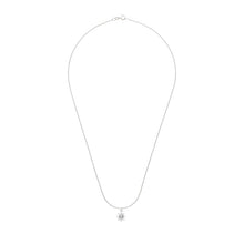 Laden Sie das Bild in den Galerie-Viewer, Halskette - SONNE, filigrane Kette mit Sonnensymbol Anhänger, 925 Silber/vergoldet