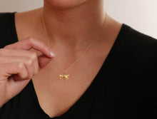 Laden Sie das Bild in den Galerie-Viewer, Kinderkette KLEINE LIBELLE, vergoldet