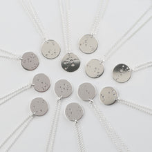 Laden Sie das Bild in den Galerie-Viewer, Kinderketten STERNZEICHEN, 925 Silber, personalisierte Kette