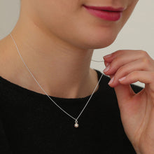 Laden Sie das Bild in den Galerie-Viewer, Halskette - KLEINE PERLE, 925 Silber