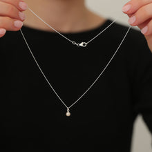 Laden Sie das Bild in den Galerie-Viewer, Halskette - KLEINE PERLE, 925 Silber