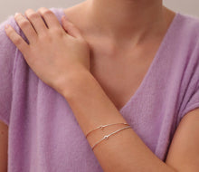 Laden Sie das Bild in den Galerie-Viewer, ARMREIF - Silber oder Goldfilled, Größe S/M/L, stapelbarer Armreif