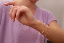 Laden Sie das Bild in den Galerie-Viewer, ARMREIF - Silber oder Goldfilled, Größe S/M/L, stapelbarer Armreif