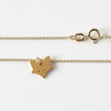 Laden Sie das Bild in den Galerie-Viewer, Halskette - KLEINER FUCHS, 925 Silber vergoldet