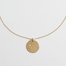 Laden Sie das Bild in den Galerie-Viewer, STERNZEICHENKETTE - Fische, 925 Silber vergoldet, Geschenk für sie, filigrane Silberkette, besondere Geschenkidee, personalisierter Schmuck