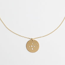 Laden Sie das Bild in den Galerie-Viewer, STERNZEICHENKETTE - Jungfrau, 925 Silber vergoldet, Geschenk für sie, personalisierte Kette, besondere Geschenkidee, filigraner Halsschmuck