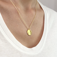 Laden Sie das Bild in den Galerie-Viewer, STERNZEICHENKETTE - Skorpion, 925 Silber vergoldet, filigrane Kette für sie, besonderes Taufgeschenk, personalisierte Silberkette, Symbol