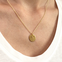 Laden Sie das Bild in den Galerie-Viewer, STERNZEICHENKETTE - Waage, 925 Silber vergoldet, Geschenk für sie, filigraner Halsschmuck, besonderes Geschenk, personalisierte Silberkette