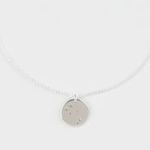 Laden Sie das Bild in den Galerie-Viewer, Mutter & Kind STERNZEICHENKETTEN Set ZWILLING, 925 Silber, 2 personalisierte Silberketten