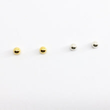 Laden Sie das Bild in den Galerie-Viewer, Ohrstecker - KLEINE KUGEL, 925 Silber