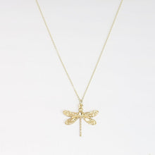 Laden Sie das Bild in den Galerie-Viewer, Halskette - KLEINE LIBELLE, vergoldet