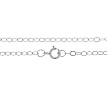 Laden Sie das Bild in den Galerie-Viewer, Halskette - feine Ankerkette/Kabelkette, 50/60cm, Silber/Rosé/-Goldfilled