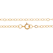 Laden Sie das Bild in den Galerie-Viewer, Halskette - feine Ankerkette/Kabelkette, 50/60cm, Silber/Rosé/-Goldfilled