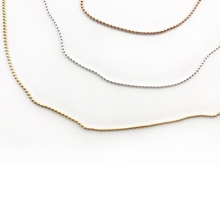 Laden Sie das Bild in den Galerie-Viewer, Kugelkette, 40-75cm, Goldfilled