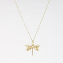Laden Sie das Bild in den Galerie-Viewer, Halskette - KLEINE LIBELLE, vergoldet