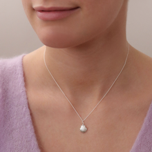 Laden Sie das Bild in den Galerie-Viewer, Halskette - KLEINE MUSCHEL, filigrane Kette mit Muschel Anhänger, 925 Silber/vergoldet