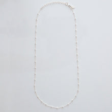 Laden Sie das Bild in den Galerie-Viewer, Halskette - KLEINE KUGELN, filigrane Satelitenkette, 925 Silber/vergoldet
