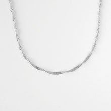 Laden Sie das Bild in den Galerie-Viewer, Halskette - SINGAPUR, filigrane Gliederkette, 925 Silber/ vergoldet
