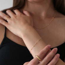 Laden Sie das Bild in den Galerie-Viewer, Armband - SATELITE, Satelitenkette, 925 Silber/ vergoldet
