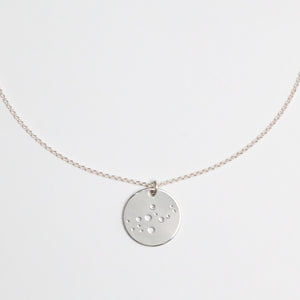 STERNZEICHENKETTE - Jungfrau, 925 Silber, Geschenk für sie, filigrane Halskette, personalisierte Geschenkidee, Symbolkette, Taufgeschenk