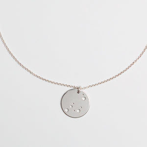 STERNZEICHENKETTE - Steinbock, 925 Silber, Sternzeichenkette für sie, besondere Geschenkidee, zarter Halsschmuck,personalisierte Symbolkette