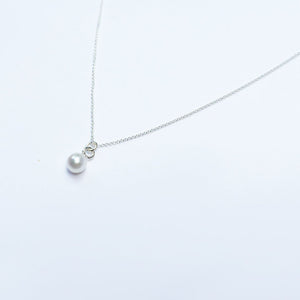 Halskette - KLEINE PERLE, 925 Silber