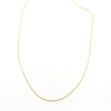 Laden Sie das Bild in den Galerie-Viewer, Halskette - feine Ankerkette/Kabelkette, 50/60cm, Silber/Rosé/-Goldfilled
